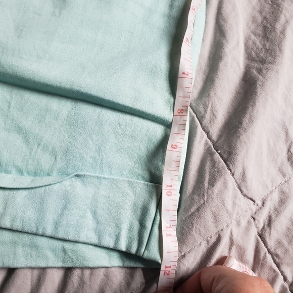 Mossimo Seafoam Green Chino Shorts Women's 2 Flat Front Summer Spring Cute EUC - Picture 7 of 8